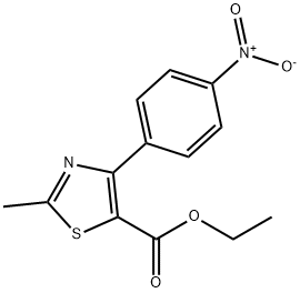 2-METHYL-4-(4-NITROPHENYL)-5-THIAZOLECARBOXYLIC ACID ETHYL ESTER