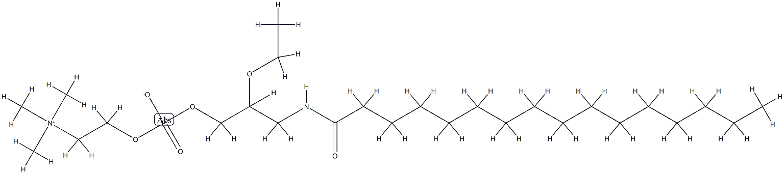 RAC-2-ETHOXY-3-HEXADECANAMIDO-1-PROPYL PHOSPHOCHOLINE