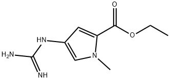 1H-Pyrrole-2-carboxylicacid,4-[(aminoiminomethyl)amino]-1-methyl-,ethyl