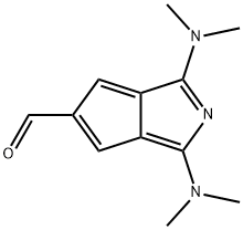 2-Azapentalene, 1,3-bis(dimethylamino)-5-carboxaldehyde-