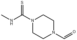 1-Piperazinecarbothioamide,4-formyl-N-methyl-(9CI)
