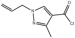 1H-Pyrazole-4-carbonyl chloride, 3-methyl-1-(2-propenyl)- (9CI)