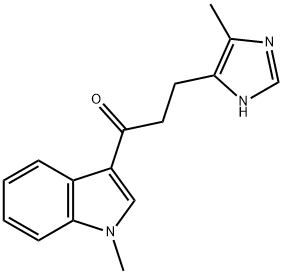 3-(5-Methyl-1H-imidazol-4-yl)-1-(1-methyl-1H-indol-3-yl)-1-propanone