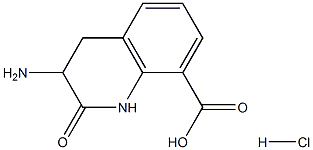 3-AMino-1,2,3,4-tetrahydro-2-oxo-8-quinolinecarboxylic Acid Monohydrochloride