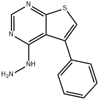 4-HYDRAZINO-5-PHENYLTHIENO[2,3-D]PYRIMIDINE