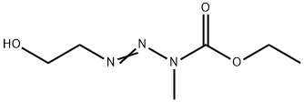 2-Triazene-1-carboxylic  acid,  3-(2-hydroxyethyl)-1-methyl-,  ethyl  ester
