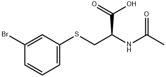 S-(3-bromophenyl)mercapturic acid