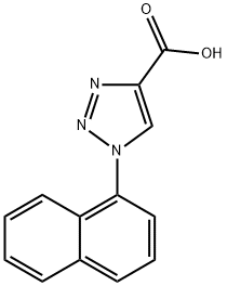 1-(naphthalen-1-yl)-1H-1,2,3-triazole-4-carboxylic acid