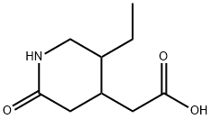 5-ethyl-2-oxo-4-piperidineacetic acid