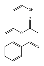Vinylacetate polymer with ethanol, cyclic acetal with benzaldehyde