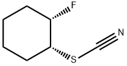 Thiocyanic acid, 2-fluorocyclohexyl ester, cis- (9CI)