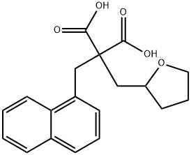 2-(NAPHTHALEN-1-YLMETHYL)-2-((TETRAHYDROFURAN-2-YL)METHYL)MALONIC ACID