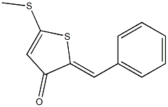 2-Benzylidene-5-(methylthio)thiophen-3(2H)-one