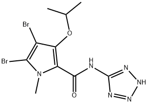 4,5-Dibromo-1-methyl-3-(1-methylethoxy)-N-(1H-tetrazole-5-yl)-1H-pyrrole-2-carboxamide