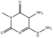 2,4,6(1H,3H,5H)-Pyrimidinetrione,5-amino-1-methyl-,4-hydrazone(9CI)