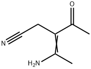 3-Pentenenitrile, 3-acetyl-4-amino- (9CI)