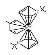 Zirconium, bis[(1,2,3,4,5-eta)-1-(1,1-dimethylethyl)-2,4-cyclopentadie ne-1-yl][(1,2,3,4-eta)-2-methyl-1,3-butadiene]-