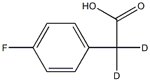 (4-Fluorophenyl)acetic-2,2-d2 Acid