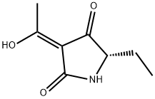 2,4-Pyrrolidinedione, 5-ethyl-3-(1-hydroxyethylidene)-, [S-(Z)]- (9CI)