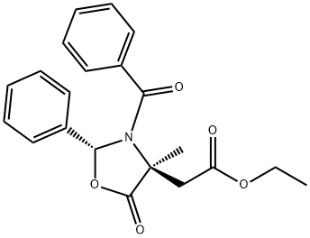 (2R,4S)-3-Benzoyl-4-ethoxylcarbonylmethyl-4-methyl-5-oxazolidinone