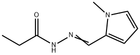 Propanoic  acid,  [(1-methyl-1H-pyrrol-2-yl)methylene]hydrazide  (9CI)