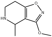 Isoxazolo[4,5-c]pyridine, 4,5,6,7-tetrahydro-3-methoxy-4-methyl- (9CI)