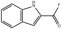 1H-Indole-2-carbonyl fluoride (9CI)