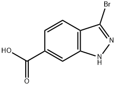 3-溴-1H-吲唑-6-羧酸