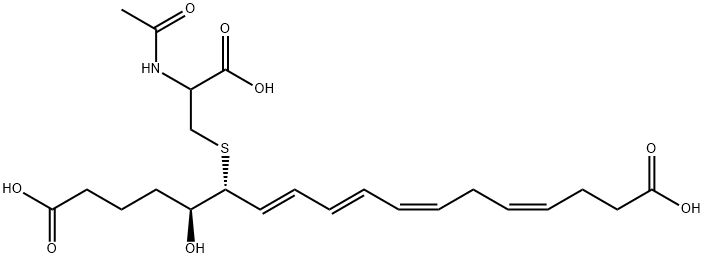 18-carboxy-19,20-dinor-N-acetylleukotriene E4
