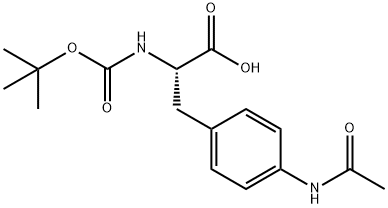 4-(乙酰氨基)-N-[(1,1-二甲基乙氧基)羰基]-L-苯丙氨酸