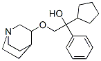 3-(2'-phenyl-2'-cyclopentyl-2'-hydroxyethoxy)quinuclidine