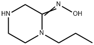 Piperazinone, 1-propyl-, oxime (9CI)