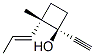Cyclobutanol, 1-ethynyl-2-methyl-2-(1-propenyl)-, [1alpha,2alpha(E)]- (9CI)