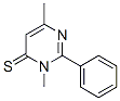 4(3H)-Pyrimidinethione,  3,6-dimethyl-2-phenyl-