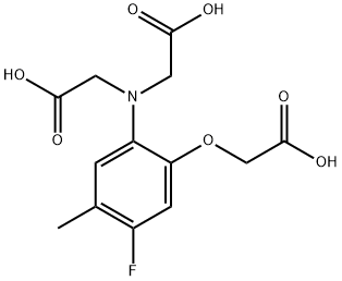 4-methyl-5-fluoro-2-aminophenol-N,N,O-triacetate