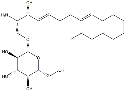 1--D-Glucosylsphingadienine (d18:2 (4E,8E))