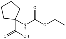 Cyclopentanecarboxylic acid, 1-[(ethoxycarbonyl)amino]- (9CI)
