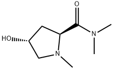 2-Pyrrolidinecarboxamide,4-hydroxy-N,N,1-trimethyl-,(2S-trans)-(9CI)