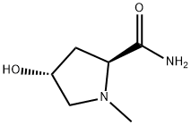 2-Pyrrolidinecarboxamide,4-hydroxy-1-methyl-,(2S-trans)-(9CI)