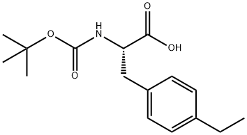 (S)-2-((叔丁氧基羰基)氨基)-3-(4-乙基苯基)丙酸