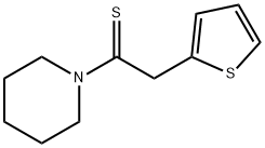 Piperidine,  1-[2-(2-thienyl)-1-thioxoethyl]-  (9CI)