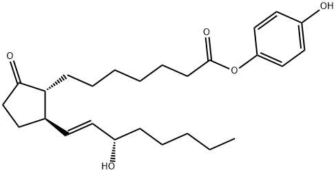 11-deoxyprostaglandin E1 4-hydroxyphenyl ester