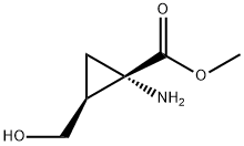 Cyclopropanecarboxylic acid, 1-amino-2-(hydroxymethyl)-, methyl ester, (1S-