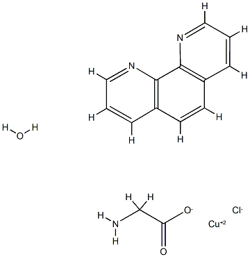 chloro(glycinato)(1,10-phenanthroline)copper(II)