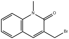 2(1H)-Quinolinone,3-(bromomethyl)-1-methyl-(9CI)