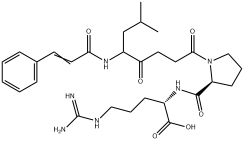 cinnamido-2-methyl-5-oxoheptanoyl-prolyl-arginine