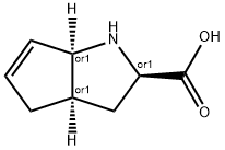 Cyclopenta[b]pyrrole-2-carboxylic acid, 1,2,3,3a,4,6a-hexahydro-, (2alpha,3abeta,6abeta)- (9CI)