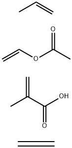 2-Propenoic acid, 2-methyl-, polymer with ethene, ethenyl acetate and 1-propene