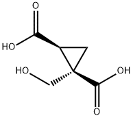 1,2-Cyclopropanedicarboxylicacid,1-(hydroxymethyl)-,cis-(9CI)