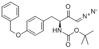 (S)-3-BOC-AMINO-1-DIAZO-3-(4'-BENZYLOXY)PHENYL-2-BUTANONE